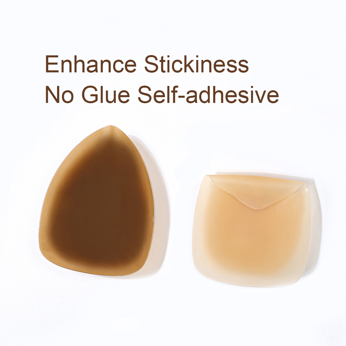 Silicone Bra Adhesive - Многоразовые без клея, треугольники, подтягивающие крышки