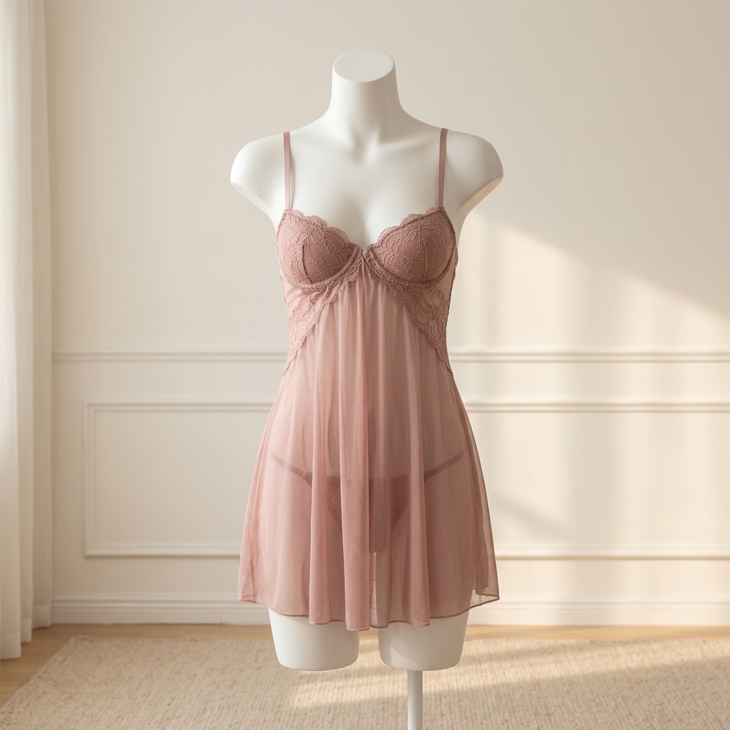 Женское кружевное белье в стил – обзор и цена Babydoll Chemise Night