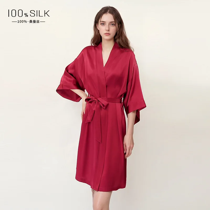 Женский халат из чистого шелка – обзор и цена Robe Silk Women