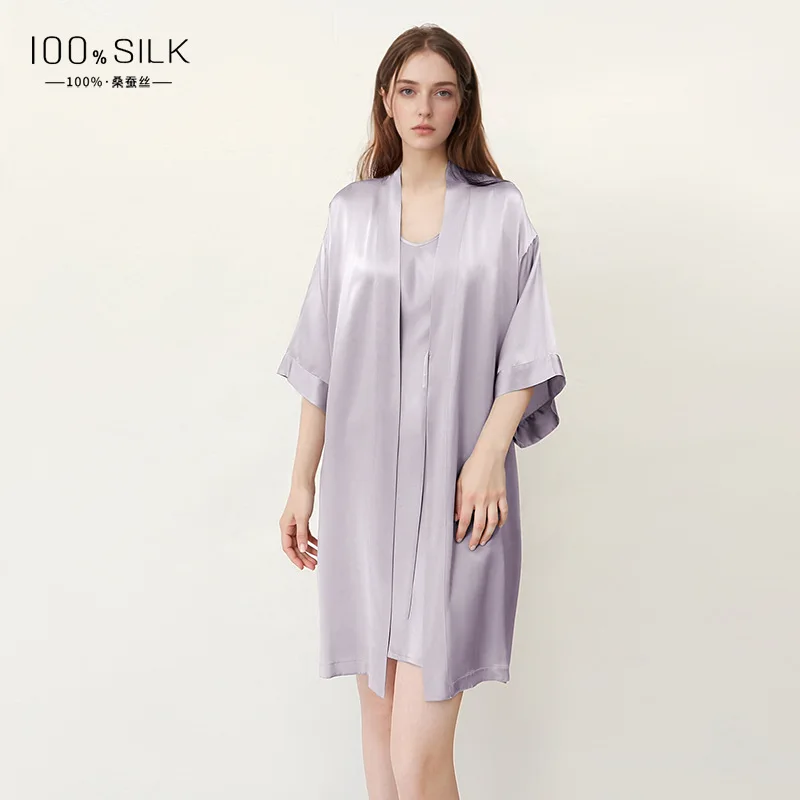 Женский халат из чистого шелка – обзор и цена Robe Silk Women