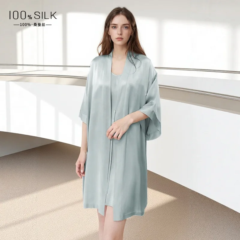 Женский халат из чистого шелка – обзор и цена Robe Silk Women